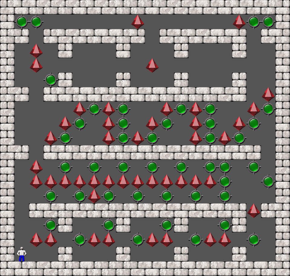 Sokoban Learning Sokoban level 25